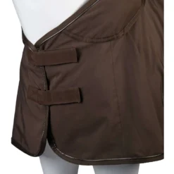 EQPRO Softshell Deken met Oprolbare Hals Chocolade