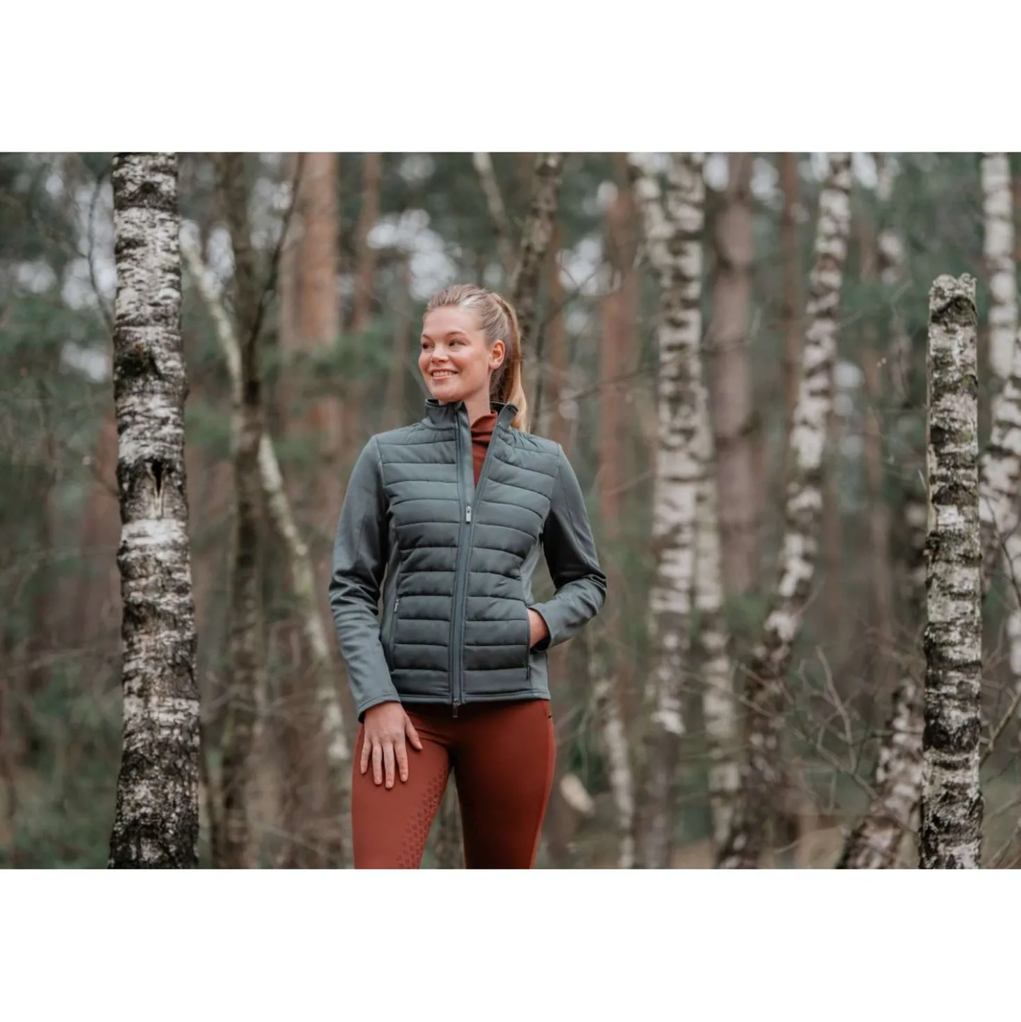 EQPRO Vest Geneviève Blue Mist