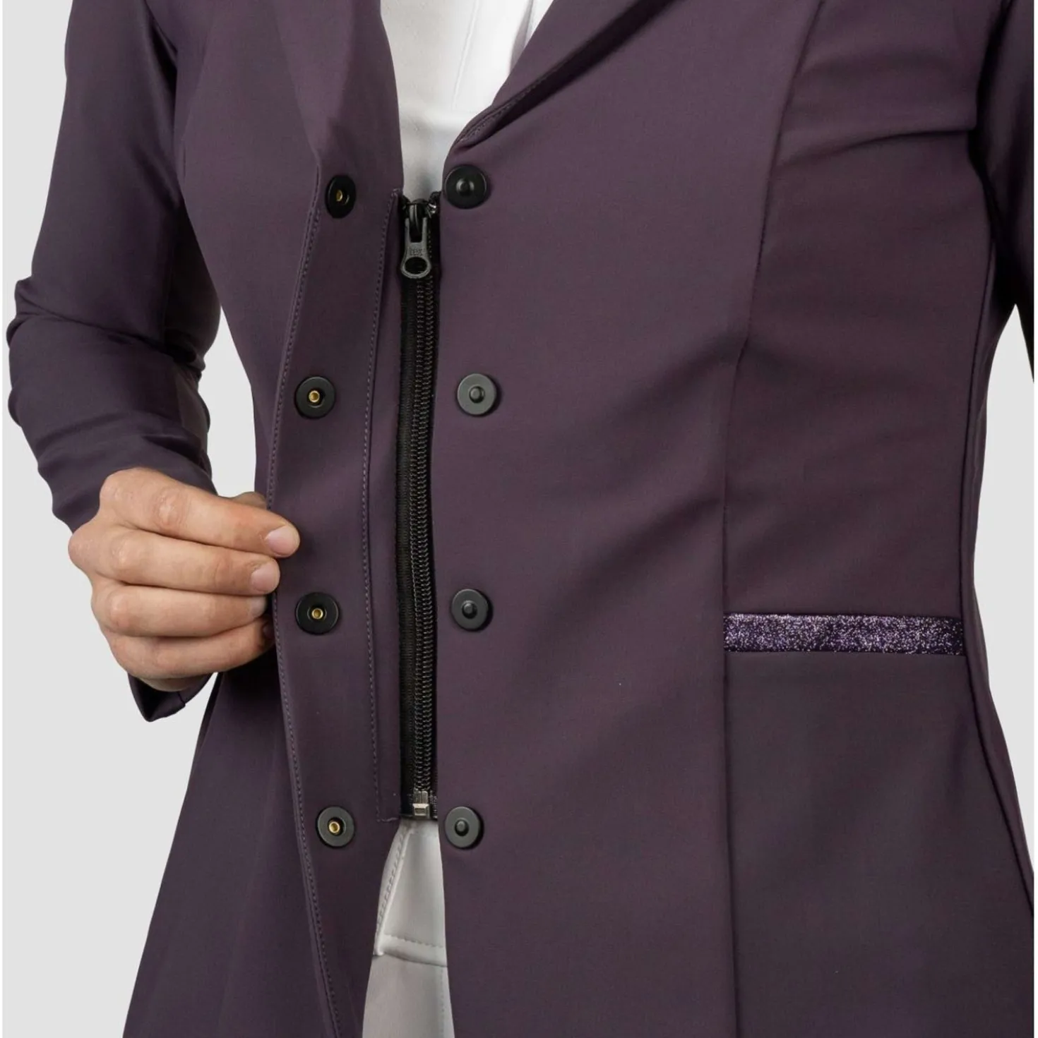 EQPRO Wedstrijdjasje Willow Plum