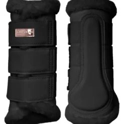 Equestrian Stockholm Beenbeschermers Zwart/Blush