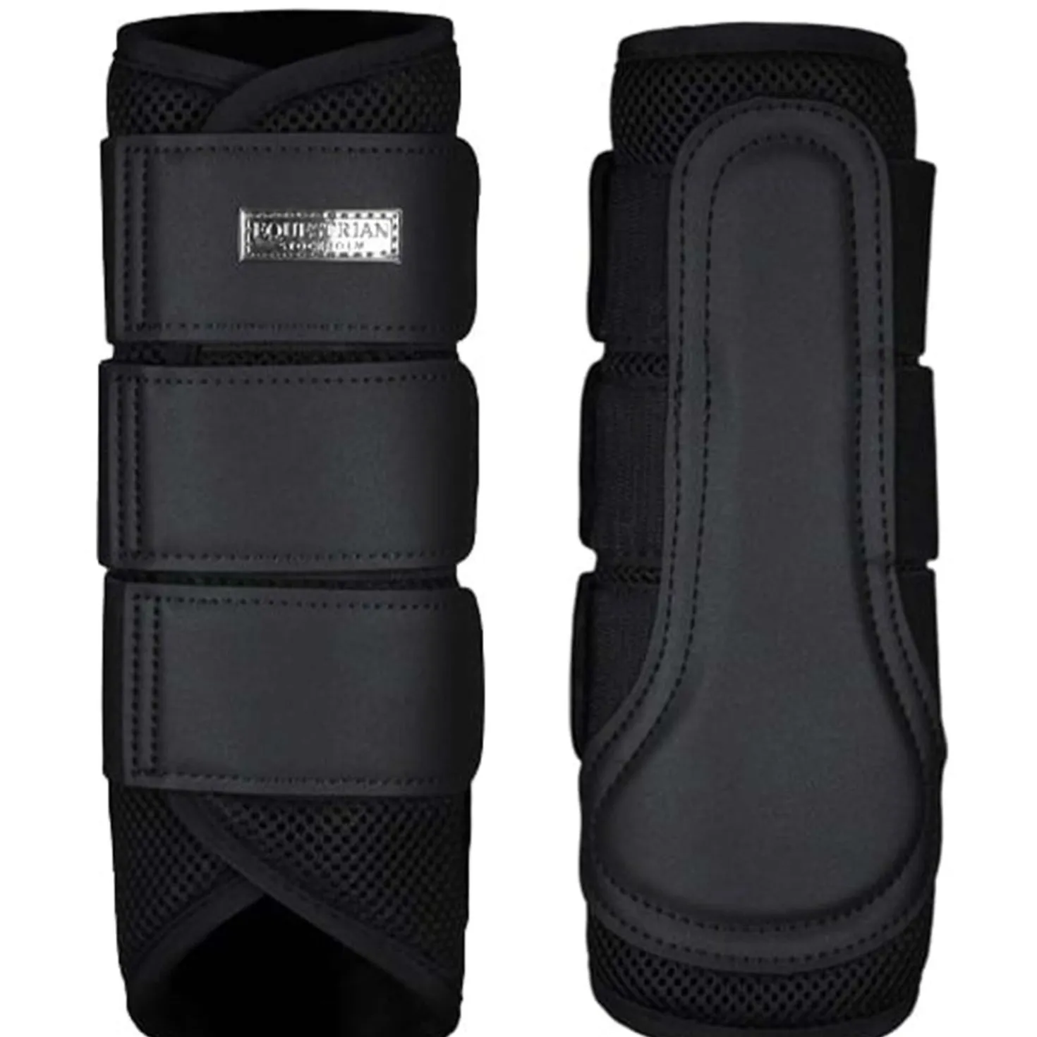 Equestrian Stockholm Beenbeschermers Classic Mesh All Black
