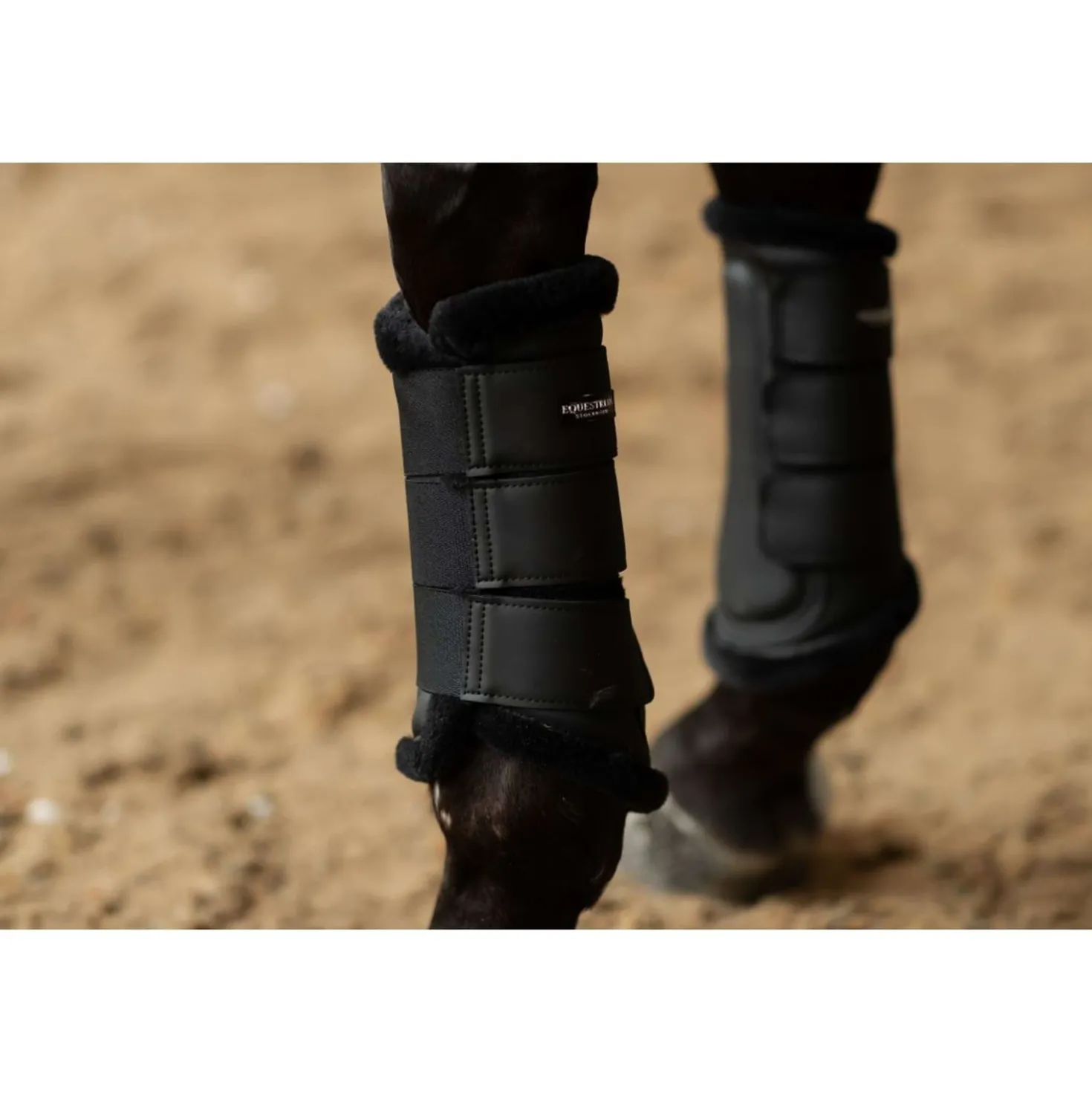 Equestrian Stockholm Beenbeschermers Zwart