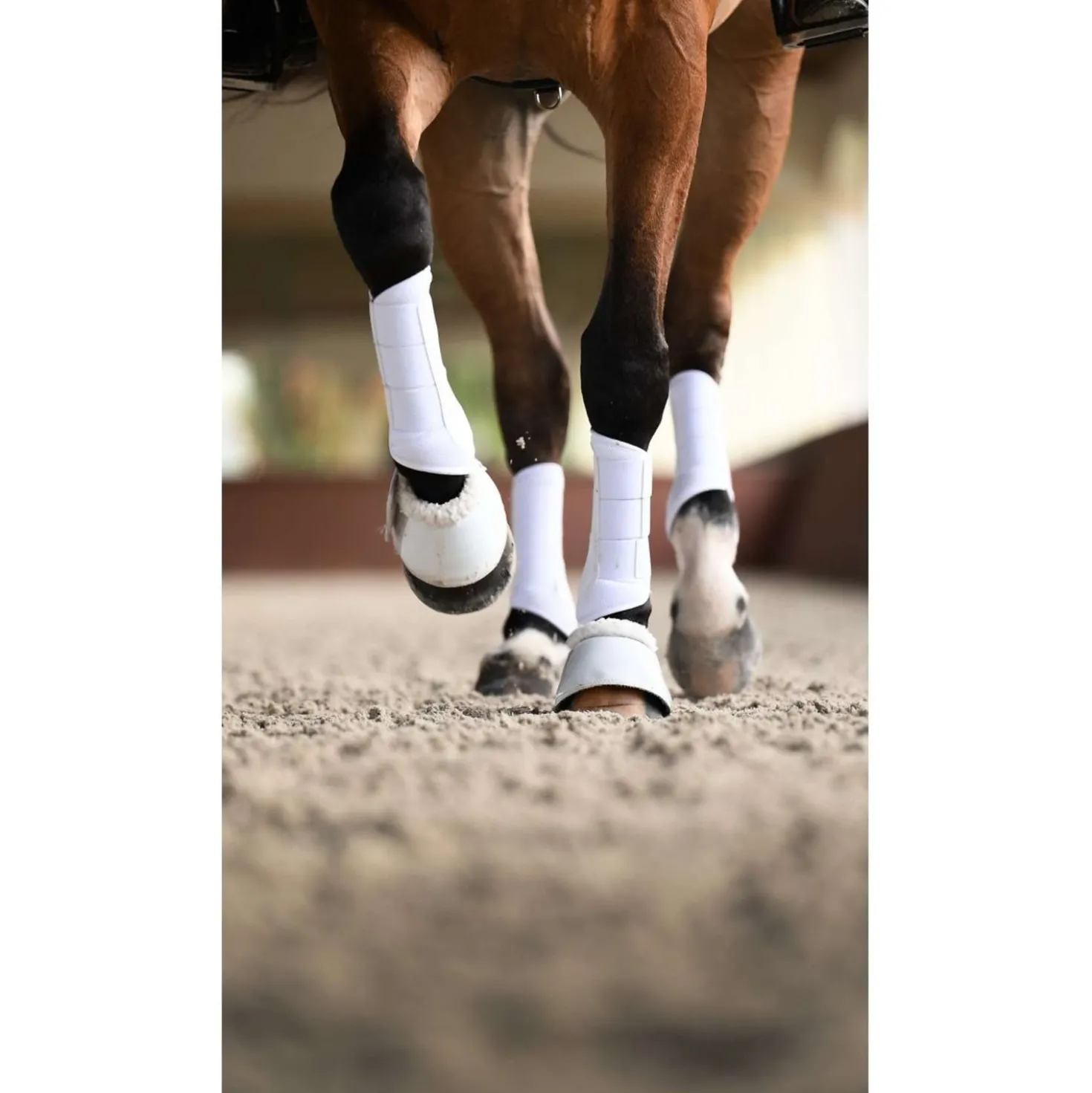Equestrian Stockholm Beenbeschermers Classic Mesh White Silver