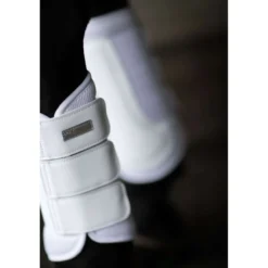 Equestrian Stockholm Beenbeschermers Classic Mesh White Silver