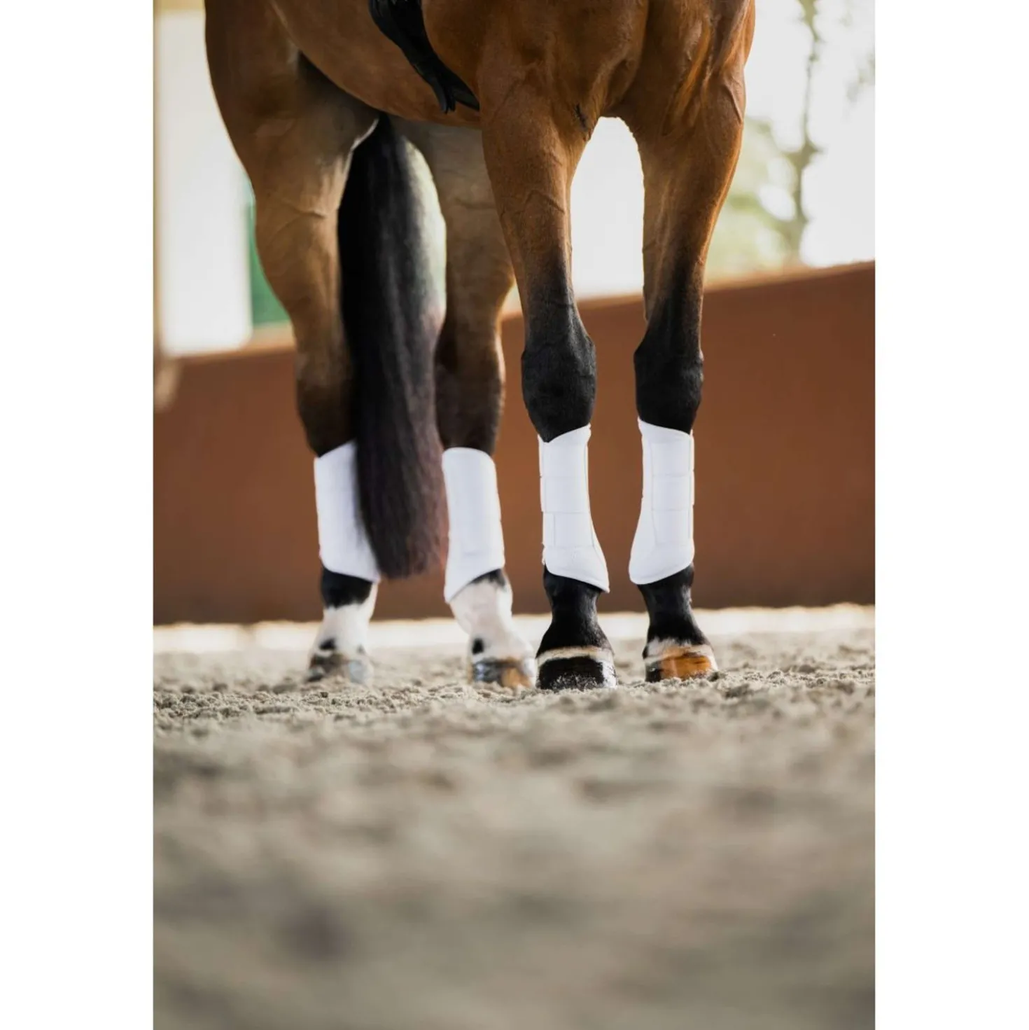 Equestrian Stockholm Beenbeschermers Classic Mesh White Silver