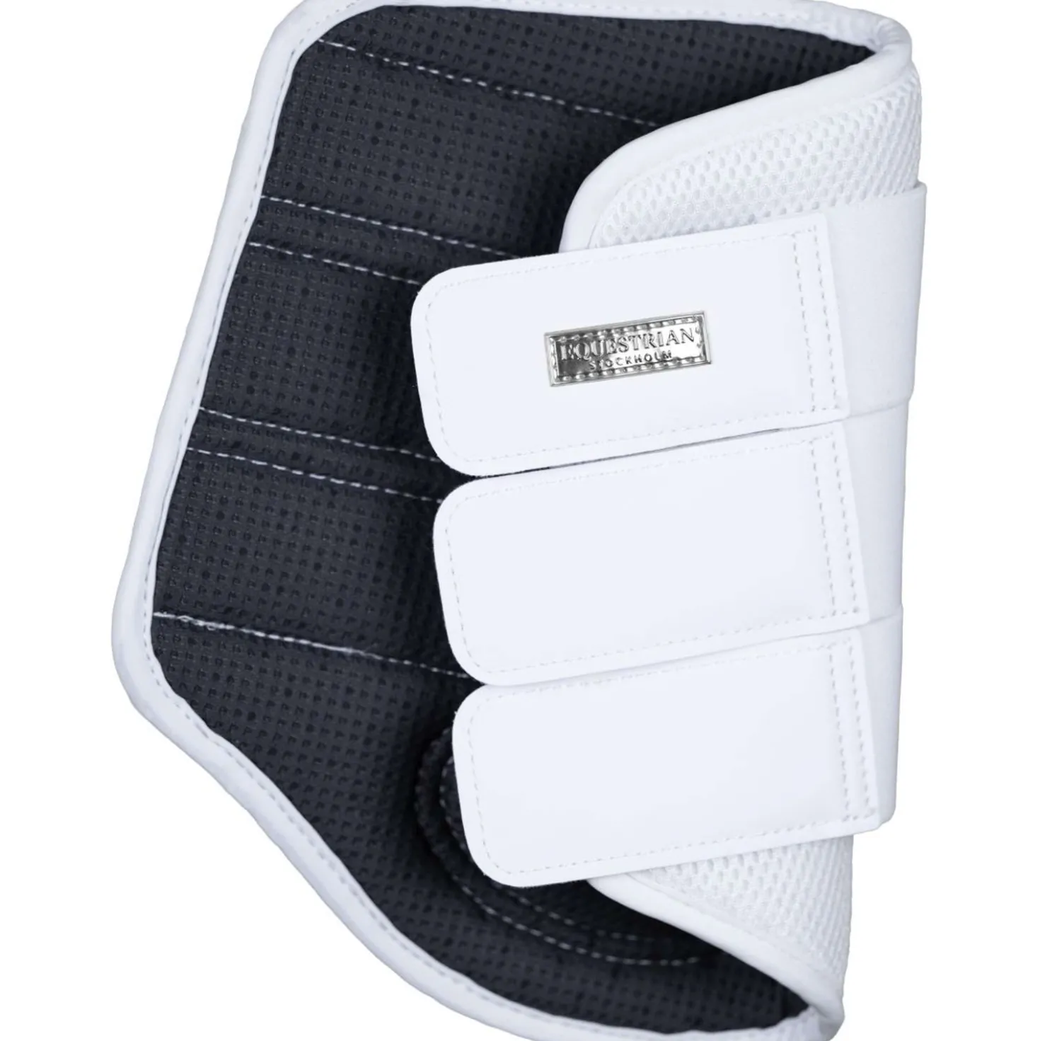 Equestrian Stockholm Beenbeschermers Classic Mesh White Silver