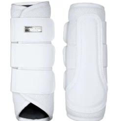 Equestrian Stockholm Beenbeschermers Classic Mesh White Silver