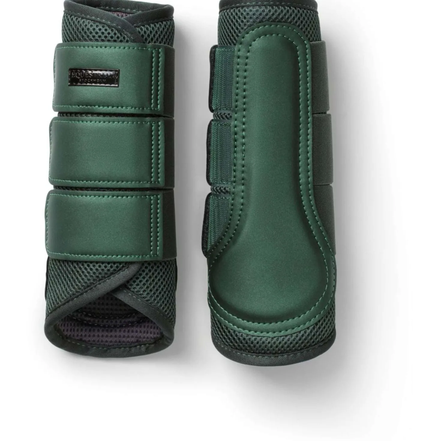 Equestrian Stockholm Beenbeschermers Classic Mesh Sycamore Green