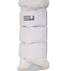 Equestrian Stockholm Beenbeschermers White Silver