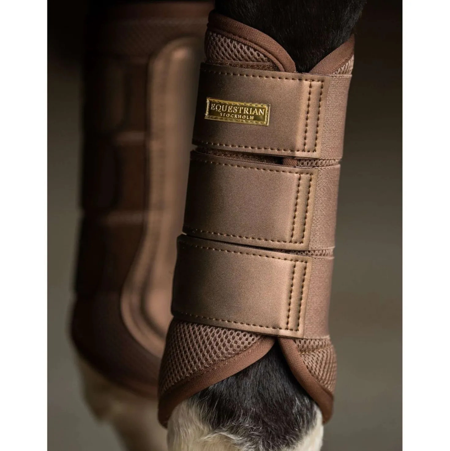 Equestrian Stockholm Beenbeschermers Classic Mesh Champagne