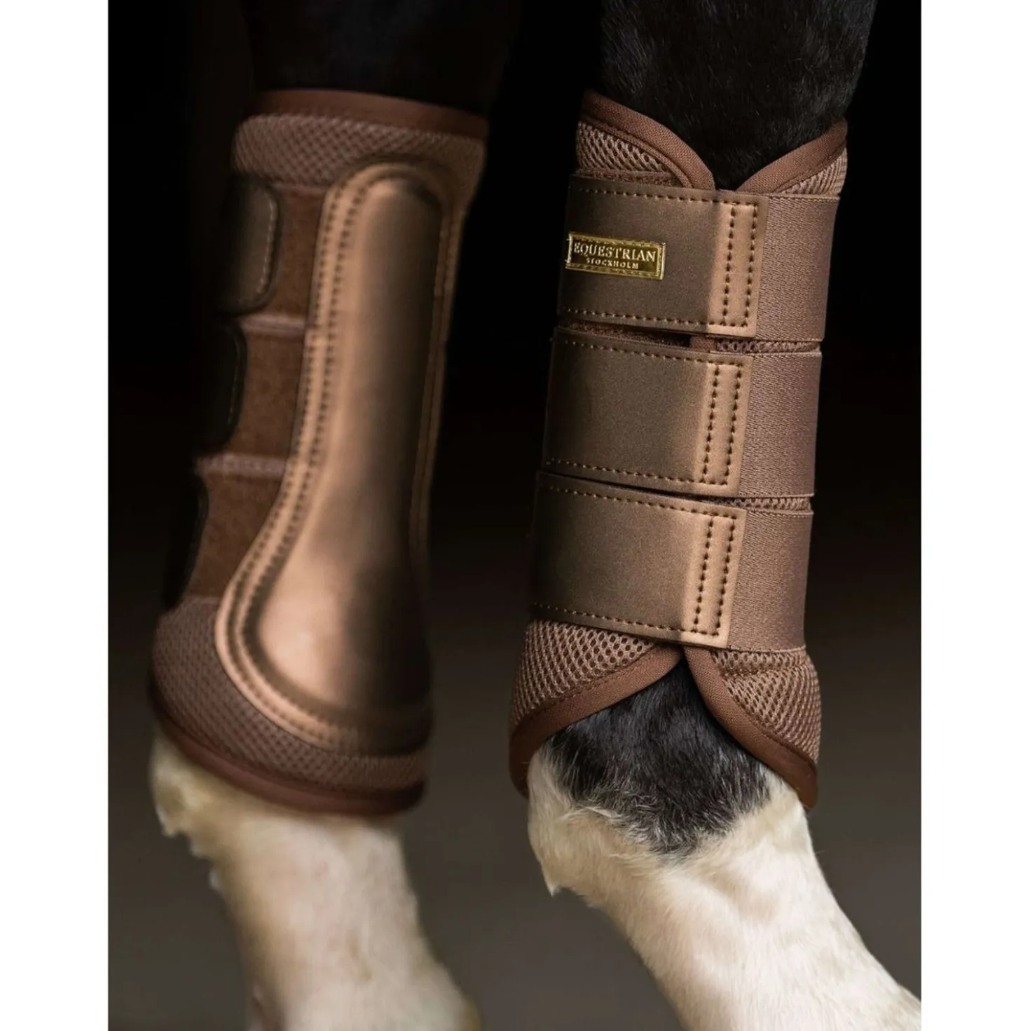 Equestrian Stockholm Beenbeschermers Classic Mesh Champagne