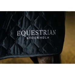 Equestrian Stockholm Fleecedeken Velvet Zwart
