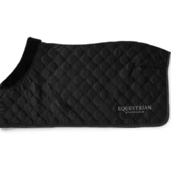 Equestrian Stockholm Fleecedeken Velvet Zwart