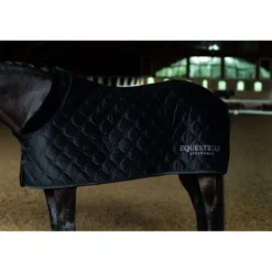 Equestrian Stockholm Fleecedeken Velvet Zwart