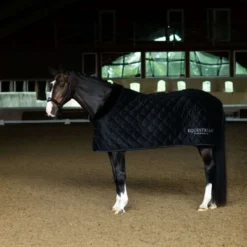 Equestrian Stockholm Fleecedeken Velvet Zwart