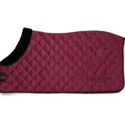 Equestrian Stockholm Fleecedeken Velvet Merlot