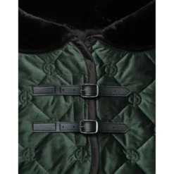 Equestrian Stockholm Fleecedeken Velvet Sycamore Green