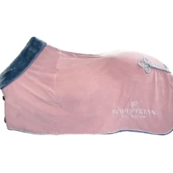 Equestrian Stockholm Fleecedeken Fur Roze