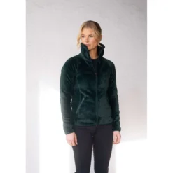 Equestrian Stockholm Fleecejack Velvet Sycamore Green