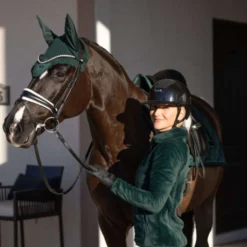 Equestrian Stockholm Fleecejack Velvet Sycamore Green