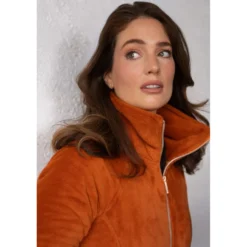 Equestrian Stockholm Fleecejack Velvet Chestnut