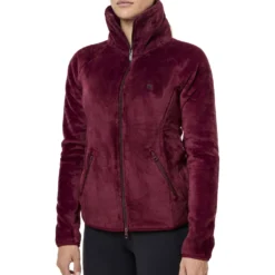Equestrian Stockholm Fleecejack Velvet Merlot