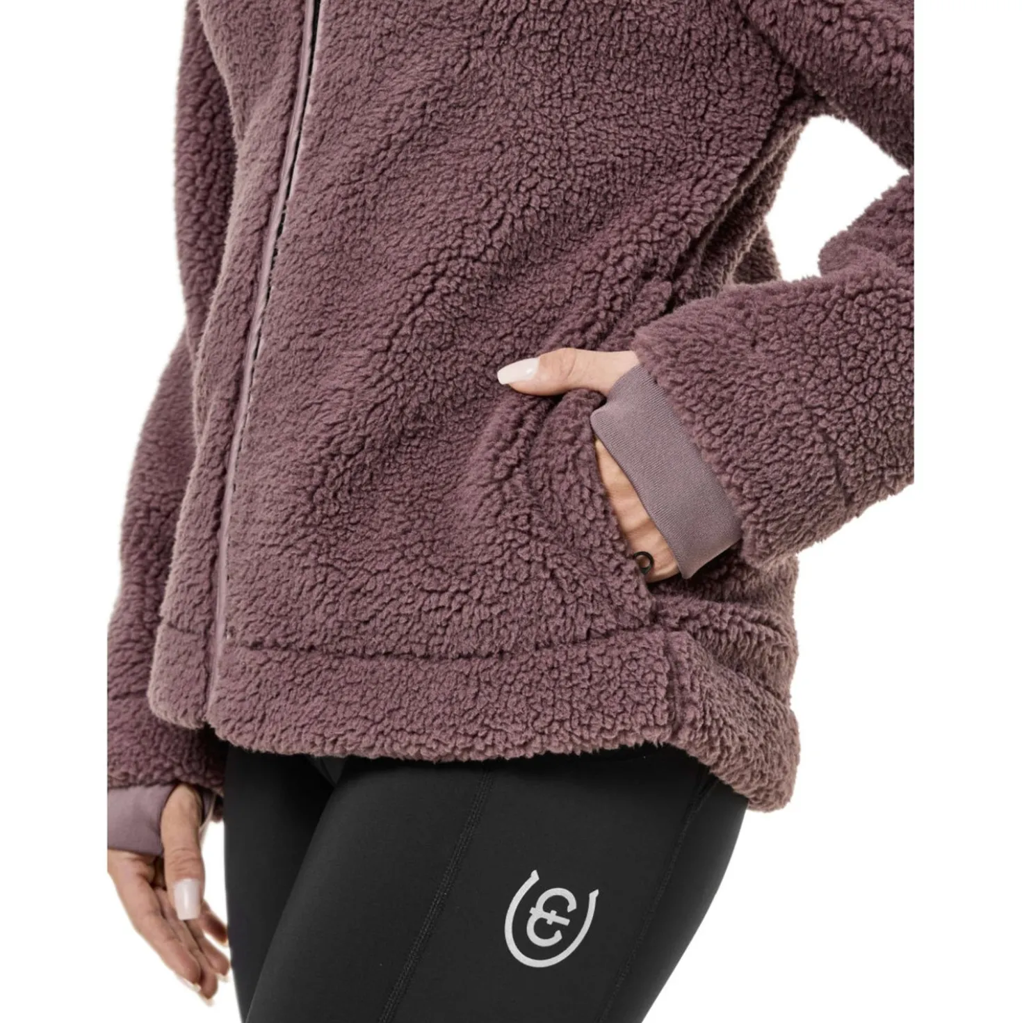 Equestrian Stockholm Fleecejack Teddy Blush