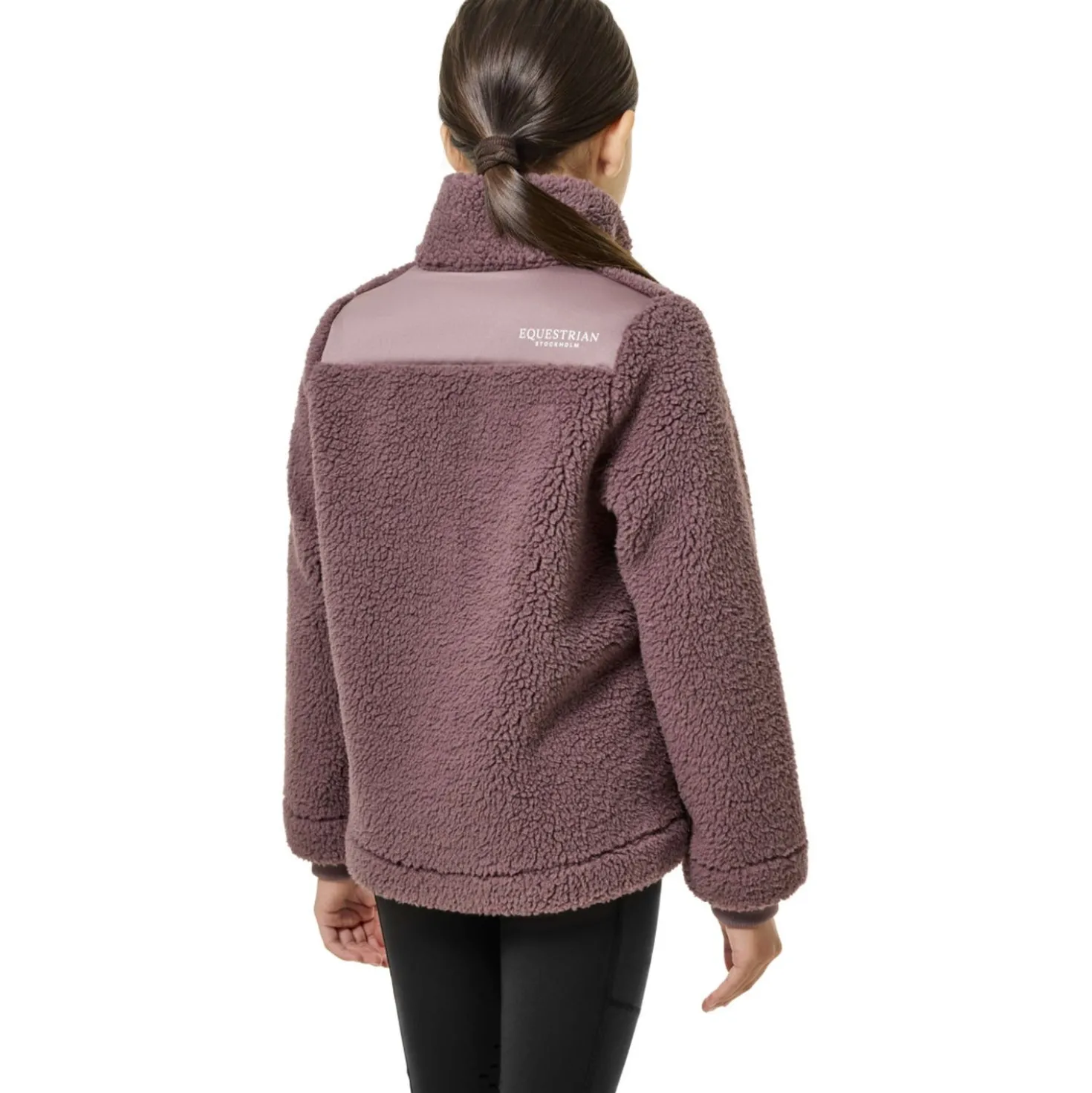 Equestrian Stockholm Fleecejack Teddy Young Rider Blush