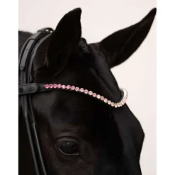 Equestrian Stockholm Frontriem Faded 8mm Roze
