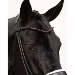 Equestrian Stockholm Frontriem Faded 8mm Merlot