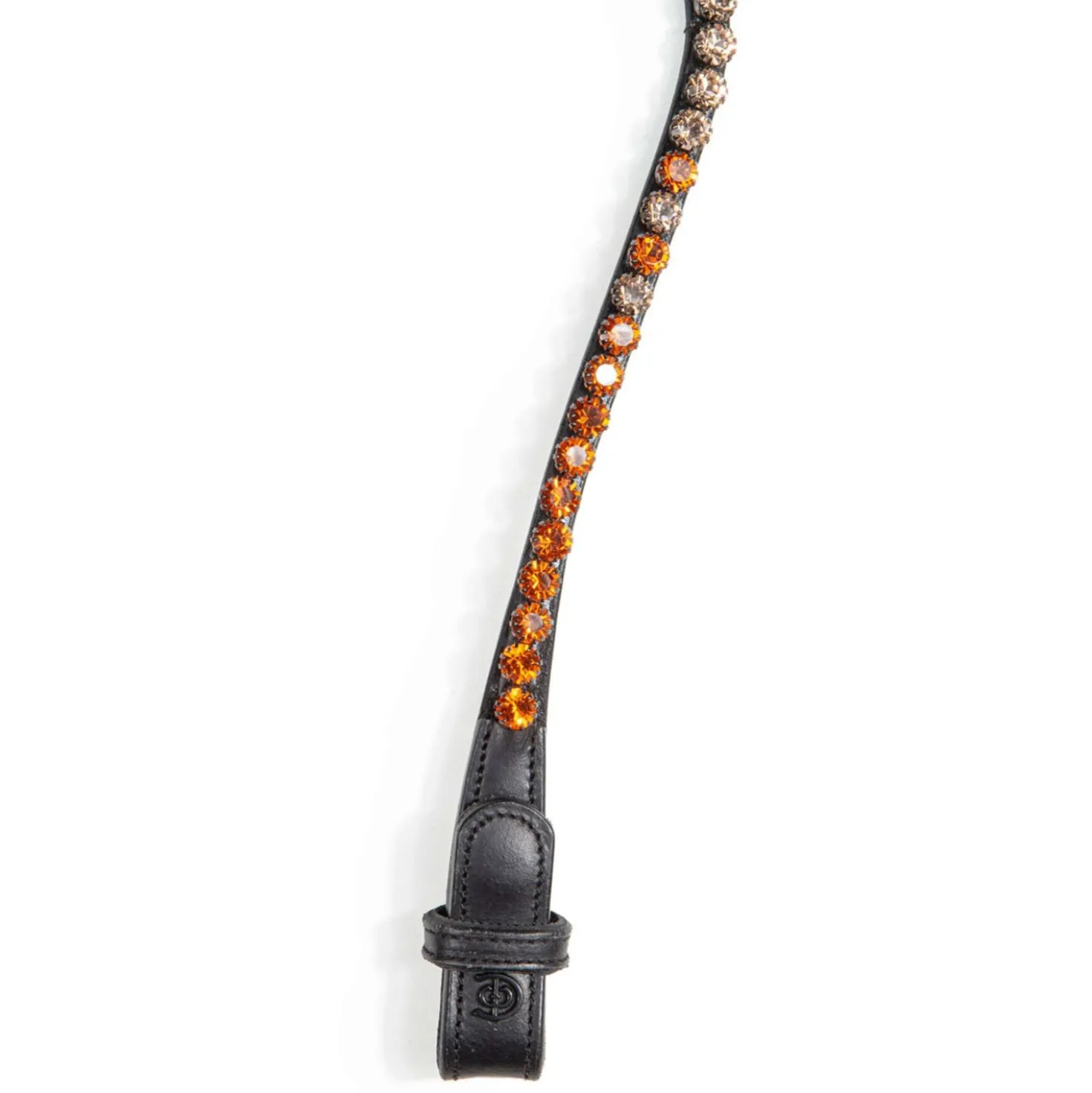 Equestrian Stockholm Frontriem Faded 8mm Chestnut