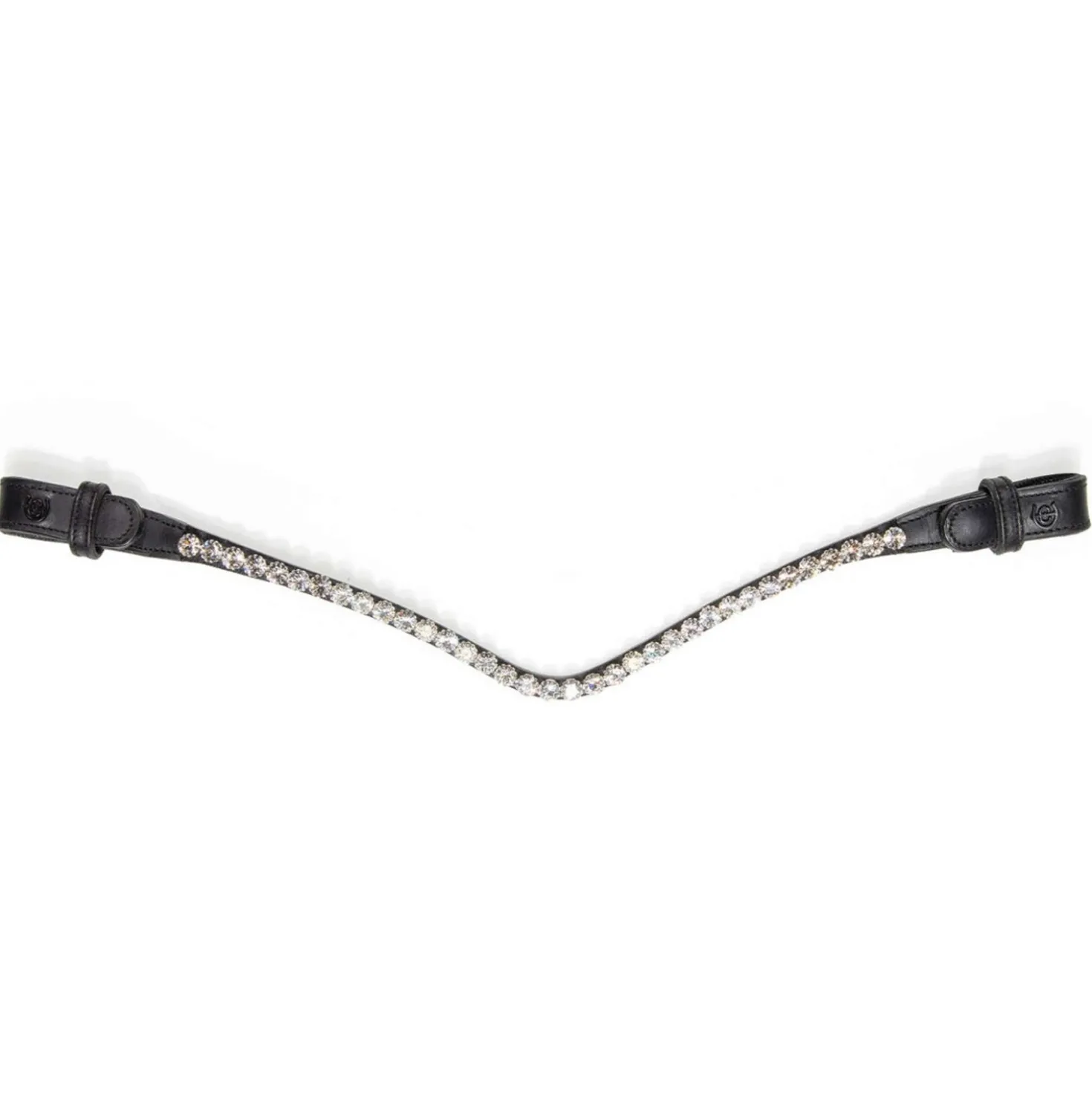 Equestrian Stockholm Frontriem Faded 8mm Crystal