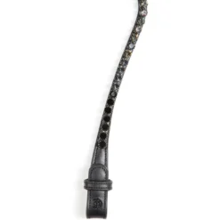 Equestrian Stockholm Frontriem Faded 8mm Zwart