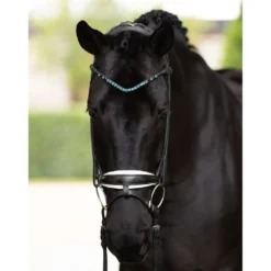 Equestrian Stockholm Frontriem Faded 8mm Blue Meadow