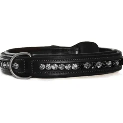 Equestrian Stockholm Halsband Faded Zwart