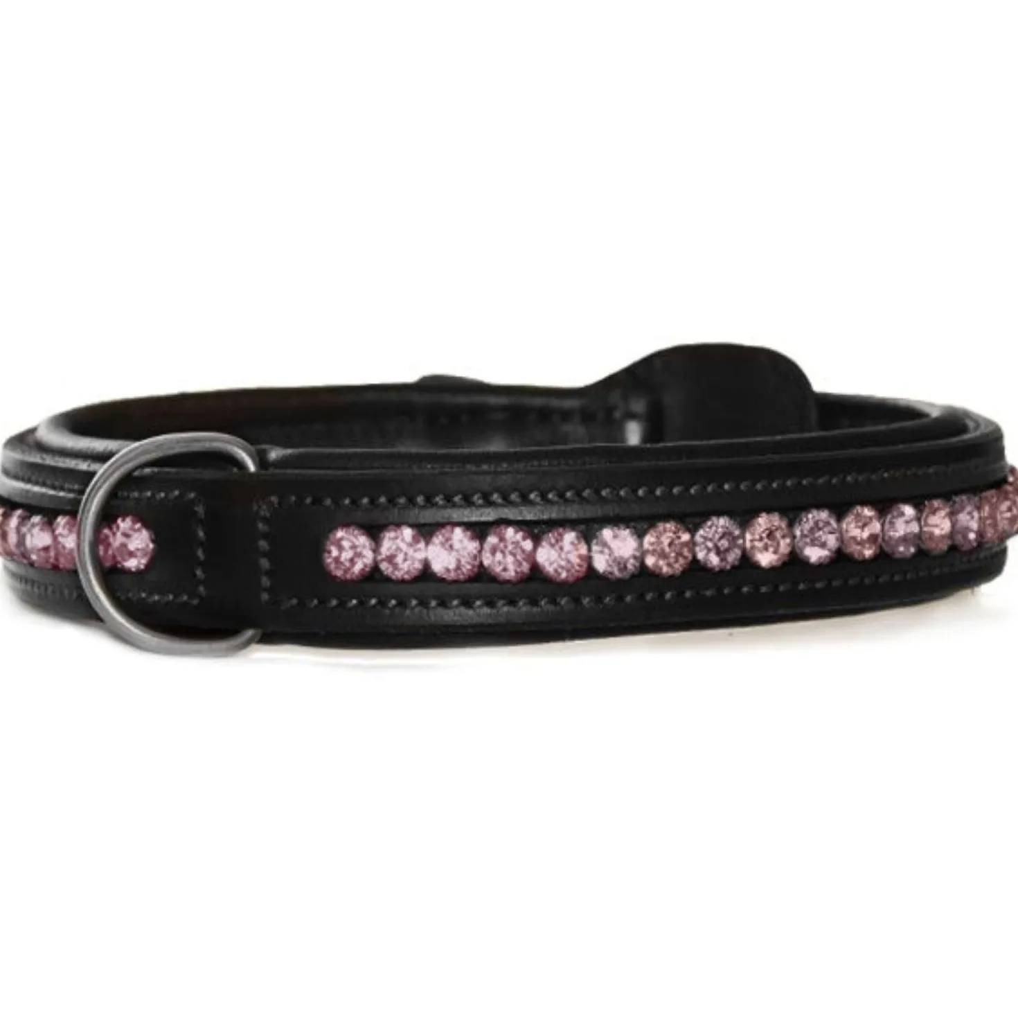 Equestrian Stockholm Halsband Faded Roze