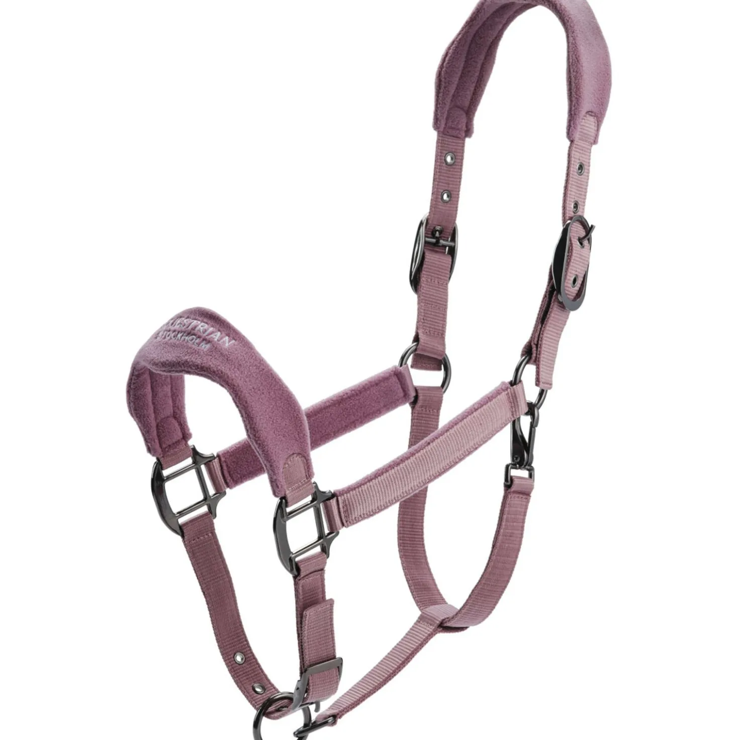 Equestrian Stockholm Halster Anatomic Fleece Blush