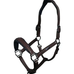 Equestrian Stockholm Halster Glimmer Anatomic Leather Bruin