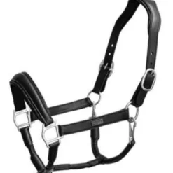 Equestrian Stockholm Halster Glimmer Anatomic Leather Zwart