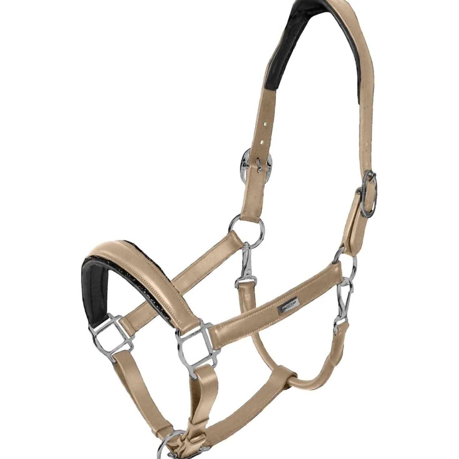 Equestrian Stockholm Halster Glimmer Leather Anatomic Sand