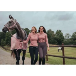 Equestrian Stockholm Halster & Touw Fur Roze