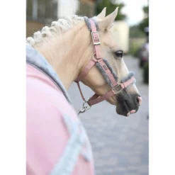 Equestrian Stockholm Halster & Touw Fur Roze