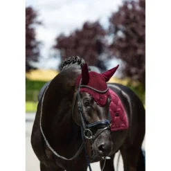 Equestrian Stockholm Oornetje Velvet Merlot