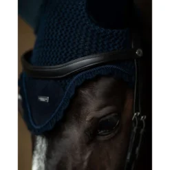 Equestrian Stockholm Oornetje Soundless Navy/Zilver
