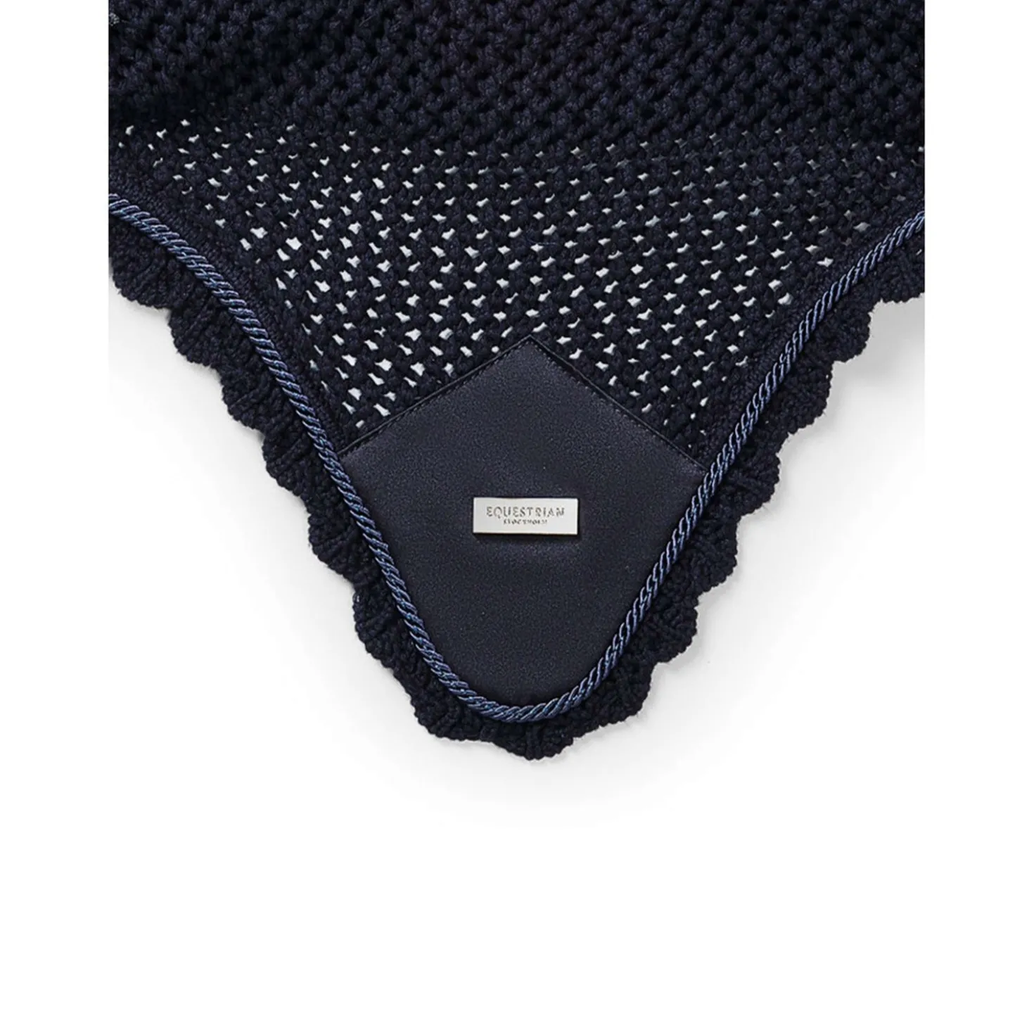 Equestrian Stockholm Oornetje Soundless Navy/Zilver