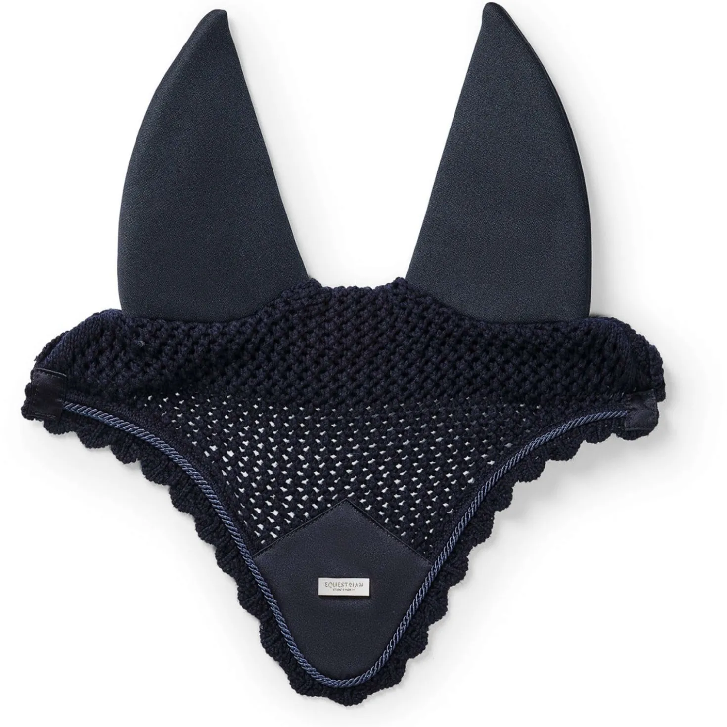 Equestrian Stockholm Oornetje Soundless Navy/Zilver
