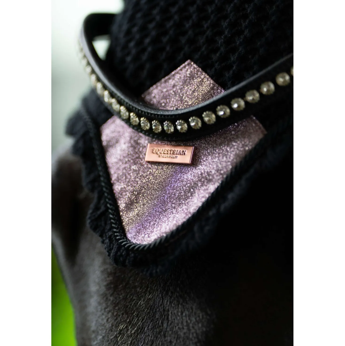 Equestrian Stockholm Oornetje Pink Glimmer