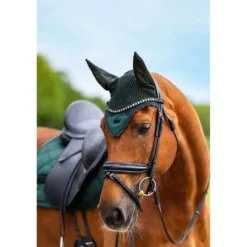 Equestrian Stockholm Oornetje Satin Sycamore Green