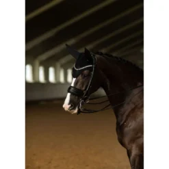 Equestrian Stockholm Oornetje Padded Clean Black