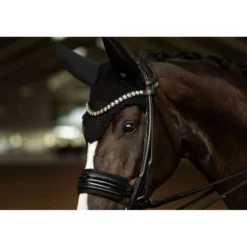 Equestrian Stockholm Oornetje Padded Clean Black